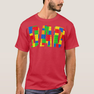 Pap Parent Brick Master Builder Building Blocks Se T-shirt