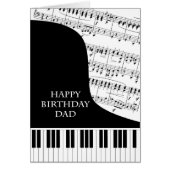 Pap Piano en Music Birthday (Voorkant)