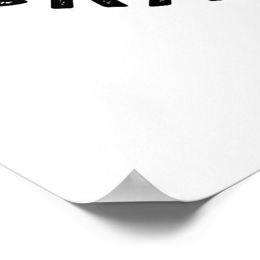 Pap Puns, ik heb een grappige kokokosnoot nodig Poster (Hoek)