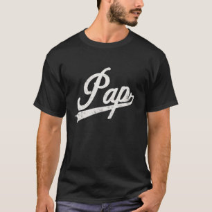 Pap Retro Style Vaderdag cadeau voor Pap T-shirt