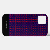 Pap, rode kokospalmen Case-Mate iPhone case (Achterkant (horizontaal))