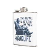 Pap rust ogen grappig citaat cadeau heupfles (Links)