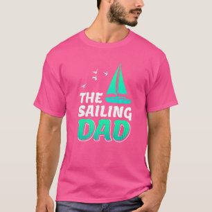 Pap Sailor Papa Boater Sailing Yacht T-shirt