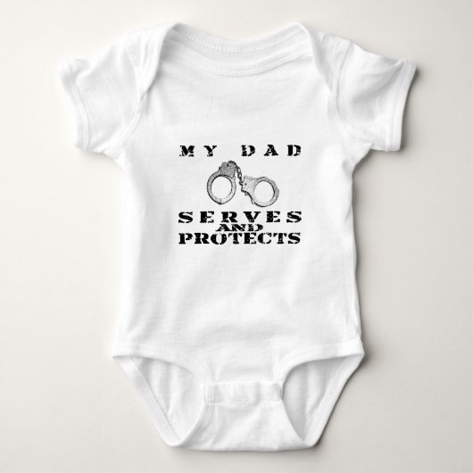 Pap Serves Beschermt - Pet Romper (Voorkant)