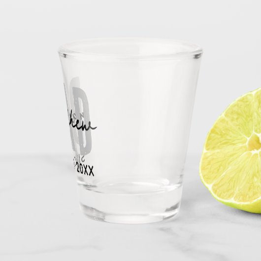 Pap Sinds 20XX Modern Eenvoudig Preppy Shot Glas (Rechts)