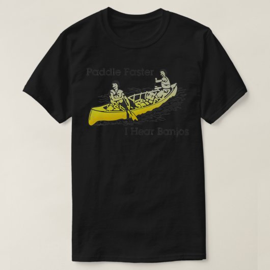 Pap sneller ik hoor banjos 12 t-shirt (Design voorkant)