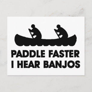 Pap sneller ik hoor Banjo's Briefkaart