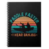 Pap sneller ik hoor banjos notitieboek (Voorkant)
