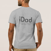 Pap T-Shirt - Beste iPap prijs presenteerde datum (Achterkant)