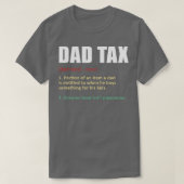 Pap Tax Funny Definition T-shirt (Design voorkant)