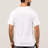 Pap-tekst met pols afdrukken t-shirt (Achterkant)