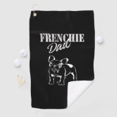 Pap van Cute Frenchie Funny French Bulldog Lovers Golfhanddoek (Insitu)