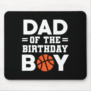 Pap van de Birthday Boy Basketball Basketbal Muismat