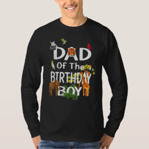 Pap van de dierentuin van de dierentuin van de vog t-shirt