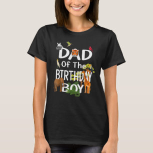 Pap van de dierentuin van de dierentuin van de vog t-shirt