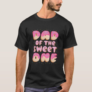Pap van de Sweet One Familie die 1 St. Birthday aa T-shirt