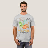 Pap van de Wilde One Dinosaurs T-Shirt (Voorkant volledig)