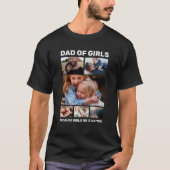 Pap van Girls Photo Collage T-shirt (Voorkant)