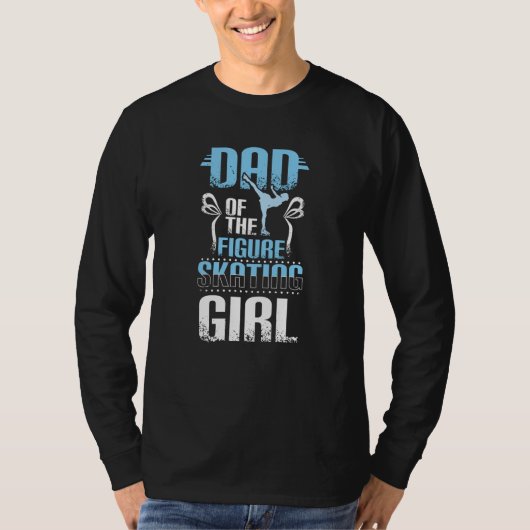 Pap van het FIgur Skating Girl T-shirt (Voorkant)