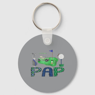 Pap Van Het Jubileum Kind Hole In One Golf Sport Sleutelhanger