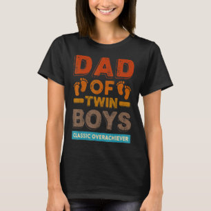 Pap van Twin Boys Classic Overhaalver Twin Pap Fa T-shirt