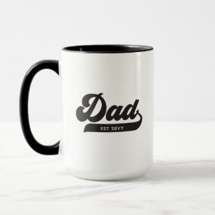 Pap Vast Retro Style Vaderdag Mok