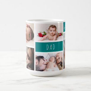Pap We houden van je foto van Collage Coffee Mok