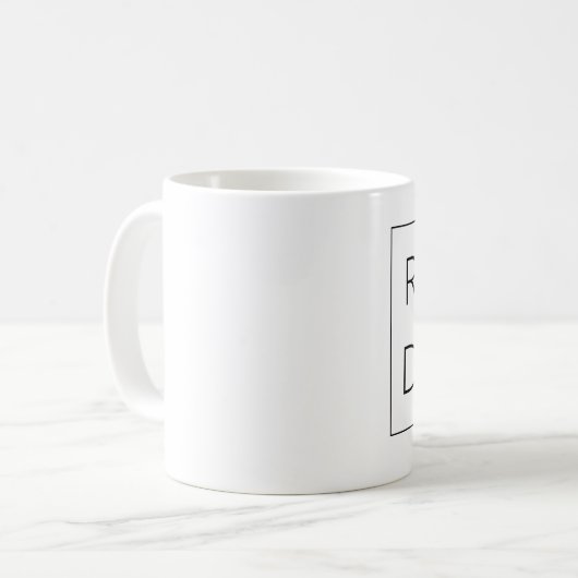 Pap White 11 oz Classic White Mok (Voorkant links)