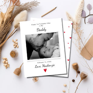 Papa 1e Valentijnsdag Baby Foto