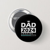 Papa 2024 Laden Papa Ronde Button 5,7 Cm (Voorkant /achterkant)