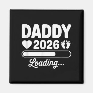 Papa 2026 Lade Zwangerschapsaankondiging Nieuwe Va Magneet