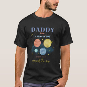 Papa 3e verjaardag 3e reis rond de Zon T-shirt