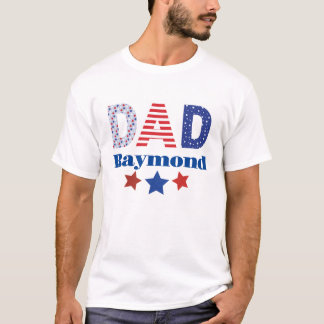 Papa 4 van juli Patriottische T-shirt