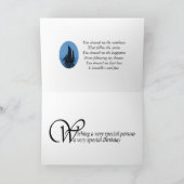 Papa, 85e carte d'anniversaire de yacht Sunset (Intérieur)