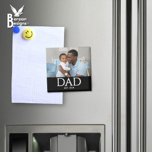 Papa a créé un magnet de photo cadeau