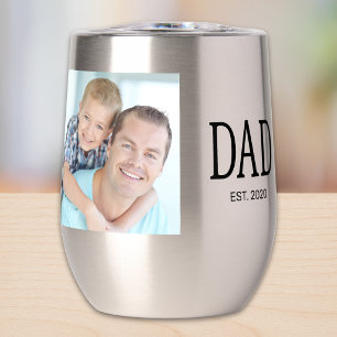Papa a établi la photo