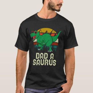 Papa A Saurus Rex pa A Dinosaur pa Asaurus T-shirt
