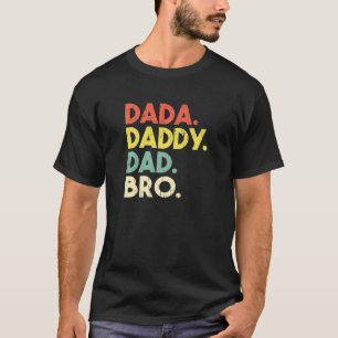 papa aan papa aan papa aan broeder vaders dag t-shirt