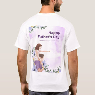 Papa: Aangedreven door koffie & liefde T-shirt