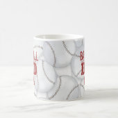 Papa Aangepaste Gepersonaliseerde Honkbal Koffiemok (Center)