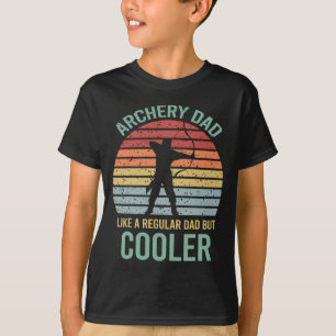 Papa als een normale vader, maar als een koeler gr t-shirt