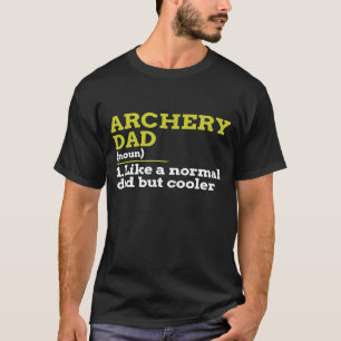 Papa als een normale vader, maar koeler t-shirt
