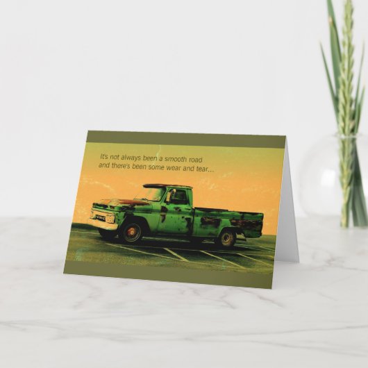 Papa altijd daar kaart (Voorkant)