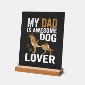 Papa amateur de chien est formidable (Angle)