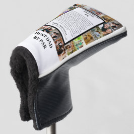 Papa appreciatie | Vaderdag 22 Fotocollage Golfheadcover