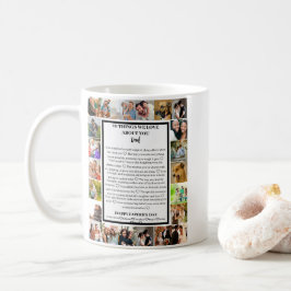 Papa appreciatie | Vaderdag 22 Fotocollage Koffiemok