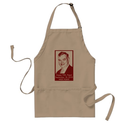 Papa Apron Standaard Schort (Voorkant)