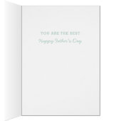 Papa. Aquarelle pastel abstrait Happy fête des pèr (Intérieur (Droit))