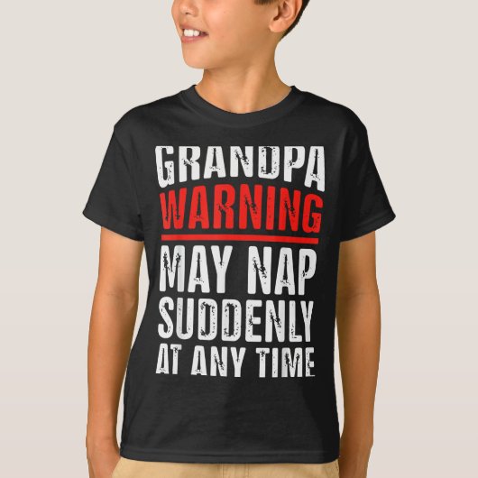 Papa Art For Grandpa From Grandkids Father's Day P T-shirt (Voorkant)