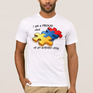Papa Autistic Child T-shirt